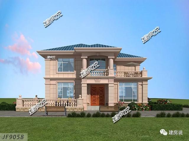 浙江省私人定制二層小洋樓，30萬就能建好