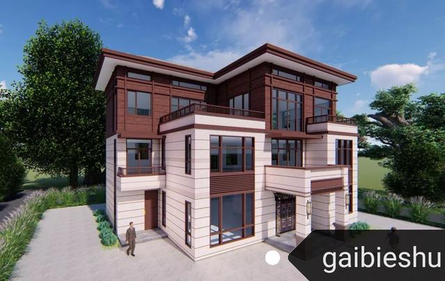 16.3m×12.3m三層平屋頂別墅設(shè)計(jì)，框架結(jié)構(gòu)