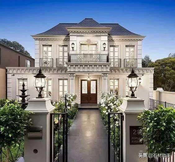 20棟法式高端農(nóng)村別墅戶型，法式的浪漫