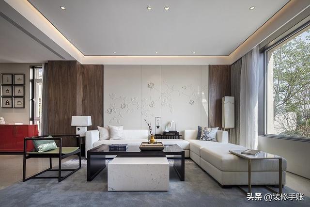 300平中式大別墅實(shí)拍圖，超大庭院像小公園