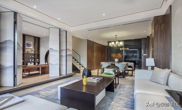 300平中式大別墅實(shí)拍圖，超大庭院像小公園