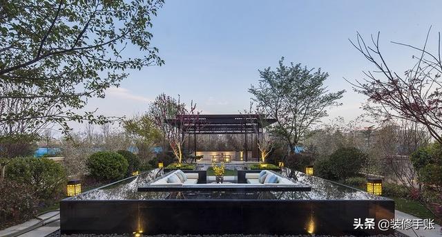 300平中式大別墅實(shí)拍圖，超大庭院像小公園