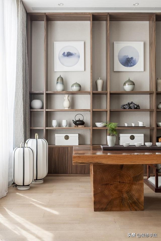 300平中式大別墅實(shí)拍圖，超大庭院像小公園