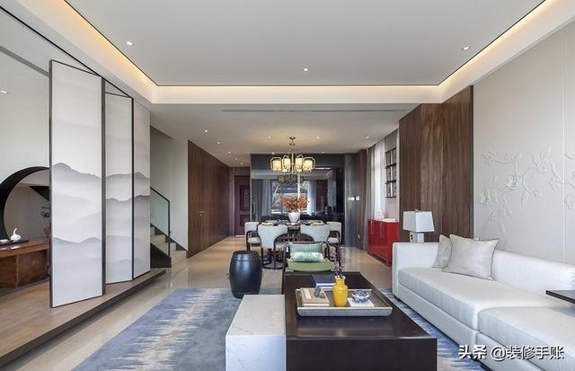 300平中式大別墅實(shí)拍圖，超大庭院像小公園