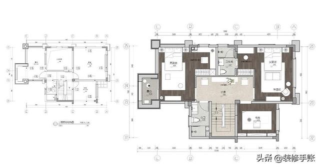 300平中式大別墅實(shí)拍圖，超大庭院像小公園