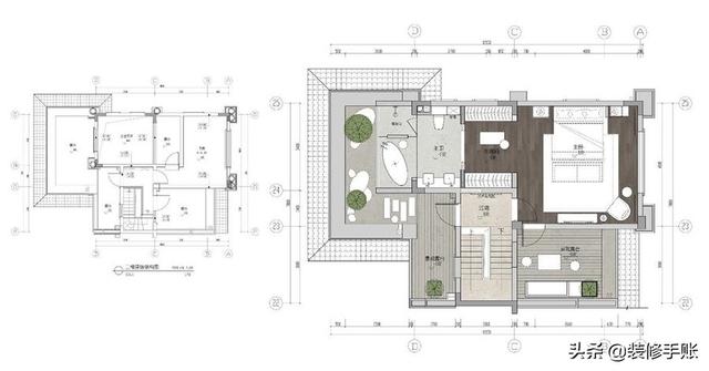 300平中式大別墅實(shí)拍圖，超大庭院像小公園