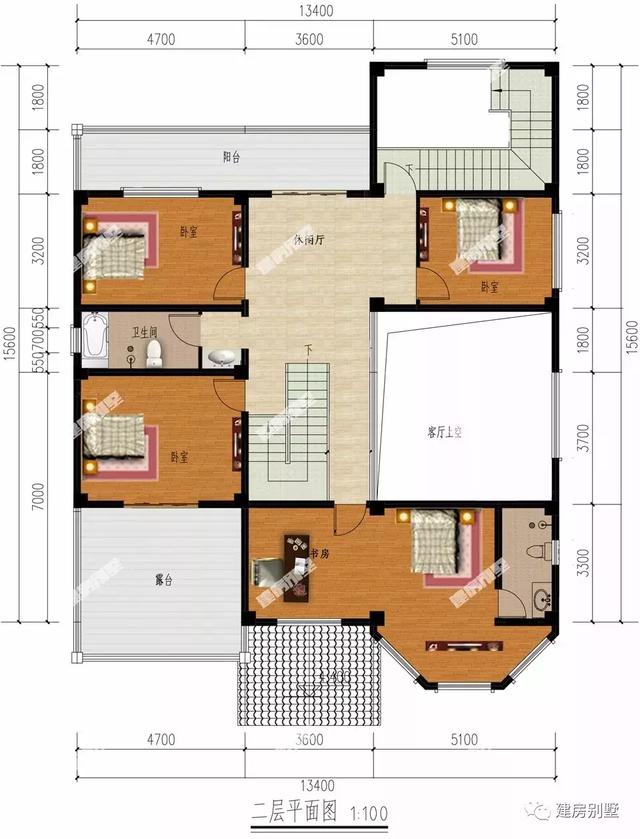 寬13米多的兩棟農(nóng)村自建房，第一棟中式風(fēng)格，第二棟配車庫