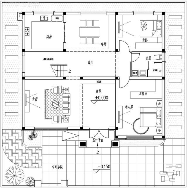 河南南陽二層新中式別墅設(shè)計圖，戶型實(shí)用