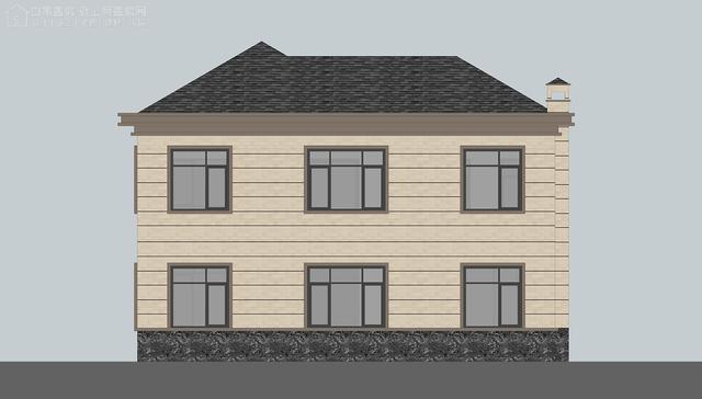 河南南陽二層新中式別墅設(shè)計圖，戶型實(shí)用