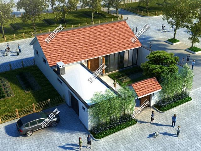 9套農(nóng)村老百姓自建房子的戶型圖，一層、二層都有