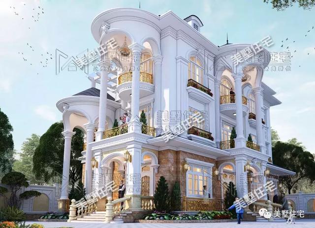 21款法式別墅效果圖片大全，建起來(lái)你就是王