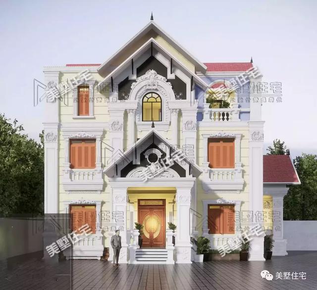 21款法式別墅效果圖片大全，建起來(lái)你就是王