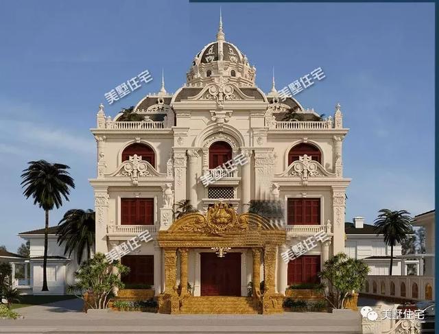 21款法式別墅效果圖片大全，建起來(lái)你就是王