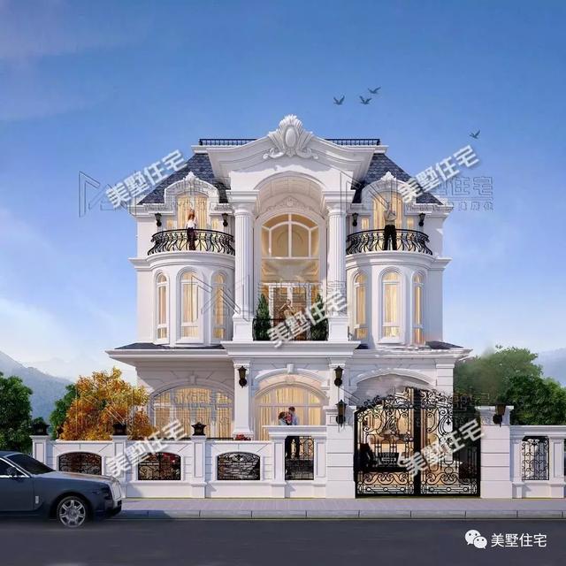 21款法式別墅效果圖片大全，建起來(lái)你就是王
