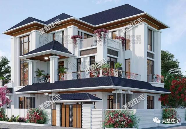 21款法式別墅效果圖片大全，建起來(lái)你就是王