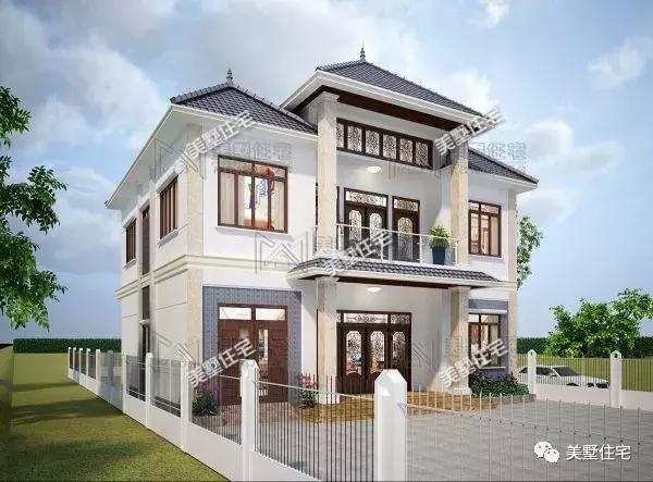 21款法式別墅效果圖片大全，建起來(lái)你就是王