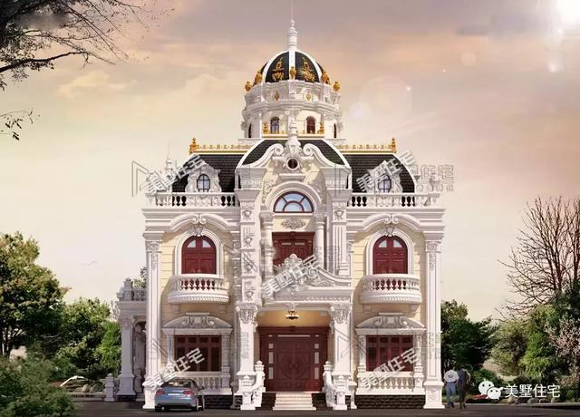 21款法式別墅效果圖片大全，建起來(lái)你就是王