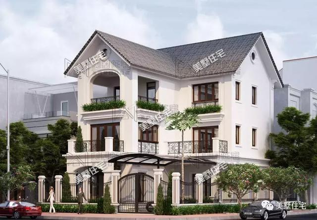 21款法式別墅效果圖片大全，建起來(lái)你就是王