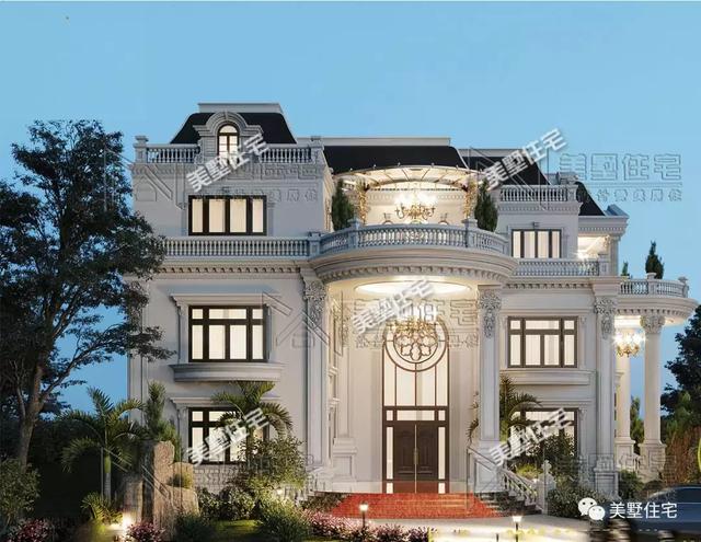 21款法式別墅效果圖片大全，建起來(lái)你就是王