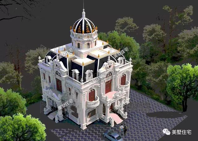 21款法式別墅效果圖片大全，建起來(lái)你就是王