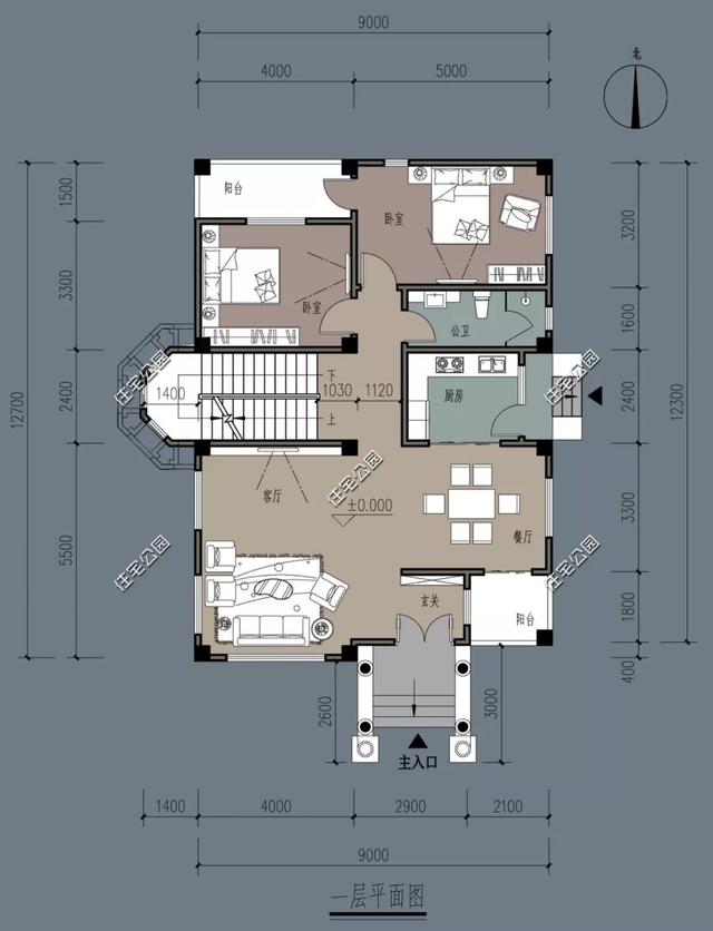 農(nóng)村自建房子戶型大全，中式、合院、歐式、平屋頂、坡屋頂應(yīng)有盡有