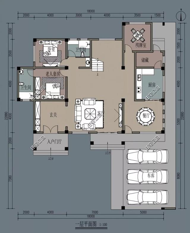 農(nóng)村自建房子戶型大全，中式、合院、歐式、平屋頂、坡屋頂應(yīng)有盡有