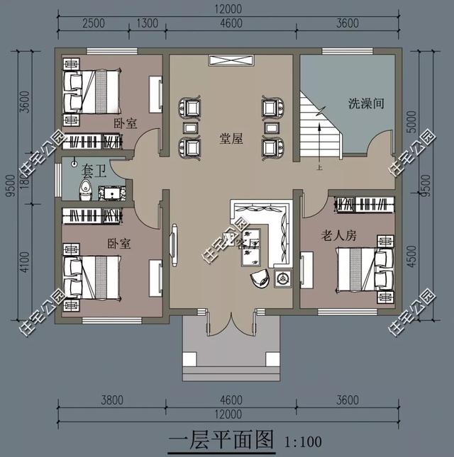 農(nóng)村自建房子戶型大全，中式、合院、歐式、平屋頂、坡屋頂應(yīng)有盡有