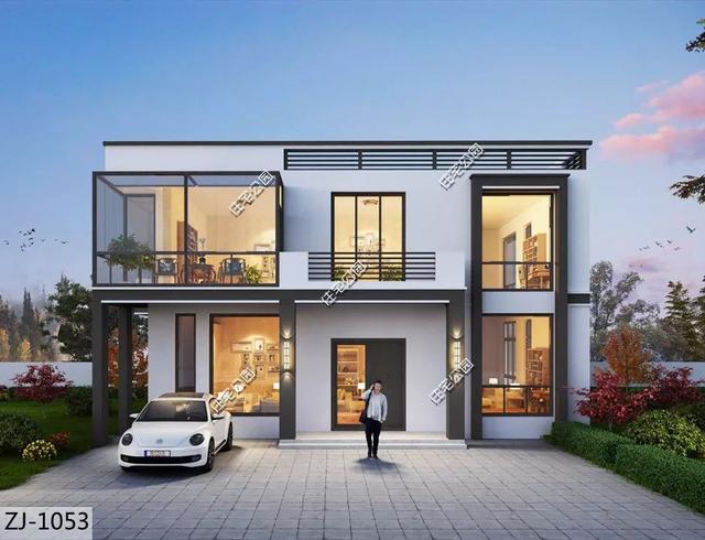 農(nóng)村自建房子戶型大全，中式、合院、歐式、平屋頂、坡屋頂應(yīng)有盡有