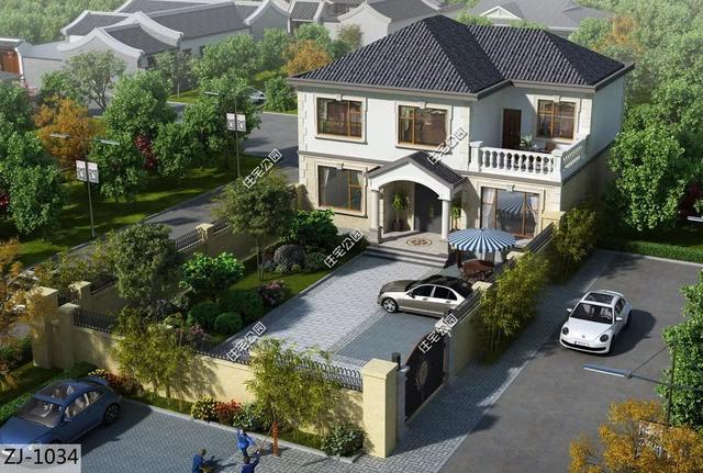 農(nóng)村自建房子戶型大全，中式、合院、歐式、平屋頂、坡屋頂應(yīng)有盡有