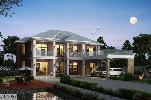 農(nóng)村自建房子戶型大全，中式、合院、歐式、平屋頂、坡屋頂應(yīng)有盡有