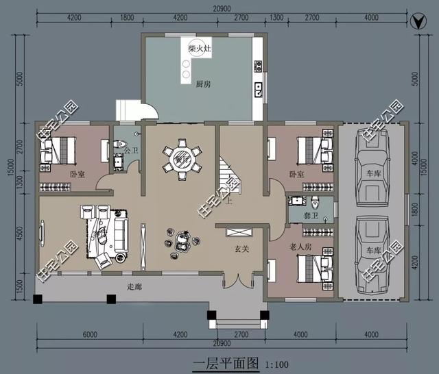 農(nóng)村自建房子戶型大全，中式、合院、歐式、平屋頂、坡屋頂應(yīng)有盡有