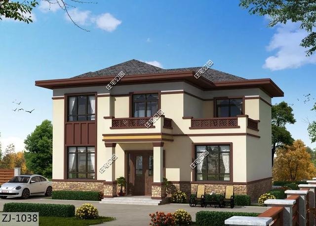 農(nóng)村自建房子戶型大全，中式、合院、歐式、平屋頂、坡屋頂應(yīng)有盡有