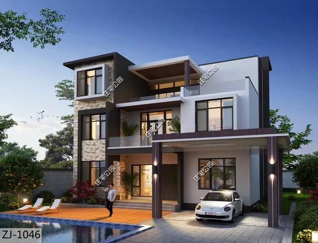 農(nóng)村自建房子戶型大全，中式、合院、歐式、平屋頂、坡屋頂應(yīng)有盡有