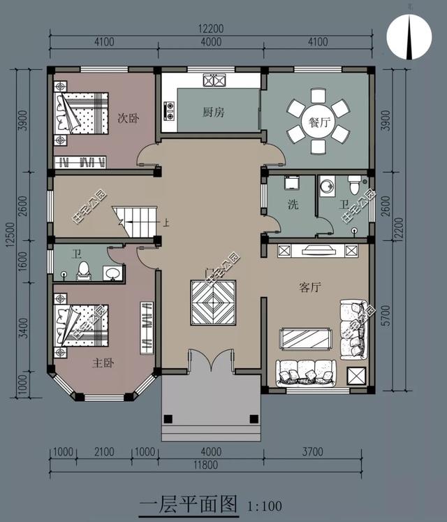 農(nóng)村自建房子戶型大全，中式、合院、歐式、平屋頂、坡屋頂應(yīng)有盡有