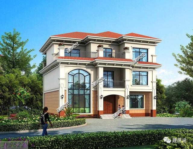 3款120平的歐式樓房設(shè)計(jì)圖，照著這樣建房不后悔