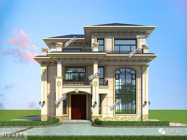 3款120平的歐式樓房設(shè)計(jì)圖，照著這樣建房不后悔