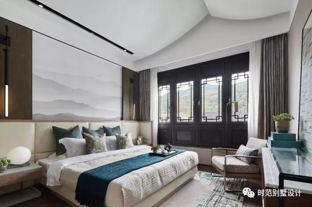 15x13米二層帶庭院中式別墅設(shè)計(jì)，徽派中式典范外觀