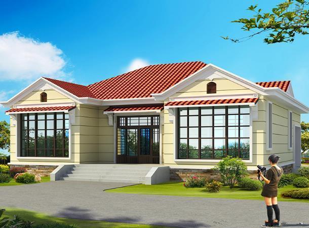 10款農(nóng)村一樓平房別墅設計圖，很適合做養(yǎng)老房