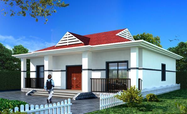 10款農(nóng)村一樓平房別墅設計圖，很適合做養(yǎng)老房