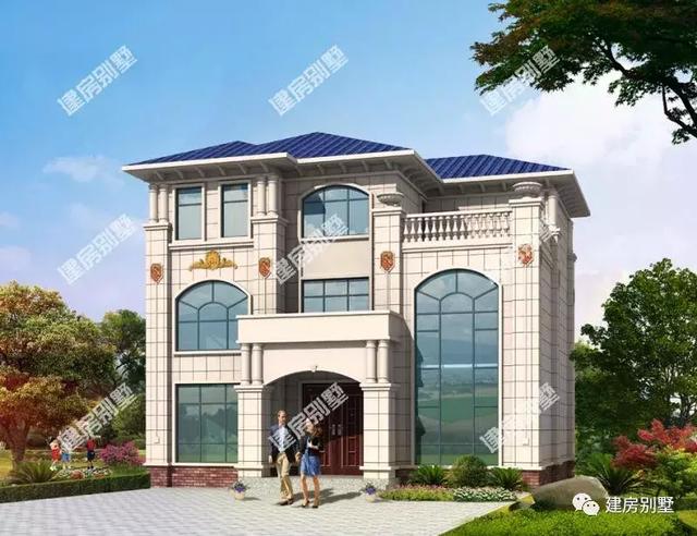 2棟面寬13米的農(nóng)村自建房設(shè)計，主體造價42萬左右