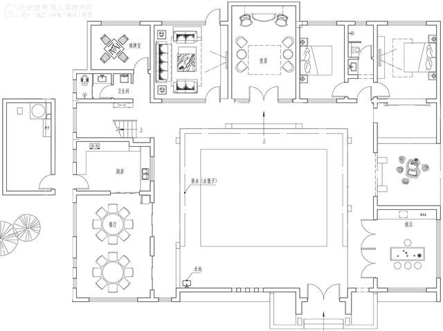 帶庭院的新中式二層農(nóng)村民宿設(shè)計(jì)，建好鄰居都羨慕哭了