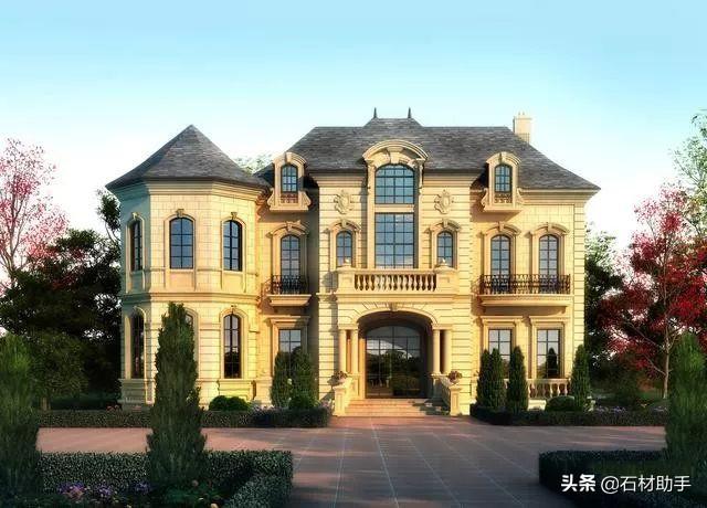30套的法式農(nóng)村別墅效果圖片，豪宅、高端、浪漫
