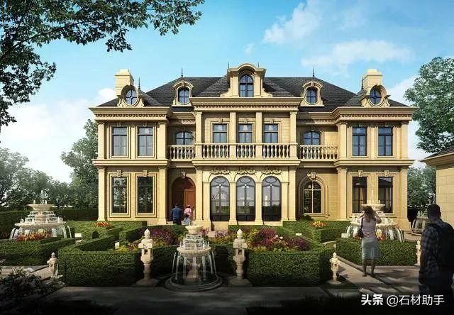 30套的法式農(nóng)村別墅效果圖片，豪宅、高端、浪漫