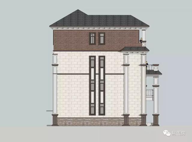 湖南四層歐式樓房設(shè)計(jì)方案，高端，大氣上檔次
