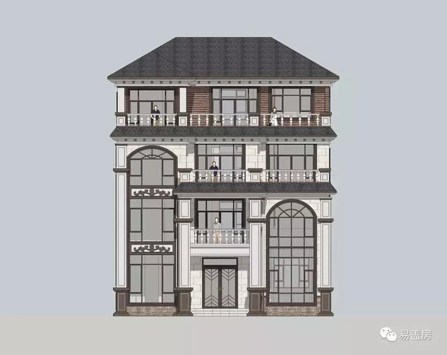 湖南四層歐式樓房設(shè)計(jì)方案，高端，大氣上檔次