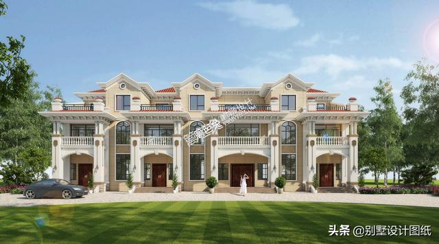 幾套新款兄弟雙拼效果圖外觀，想蓋雙拼的可以借鑒