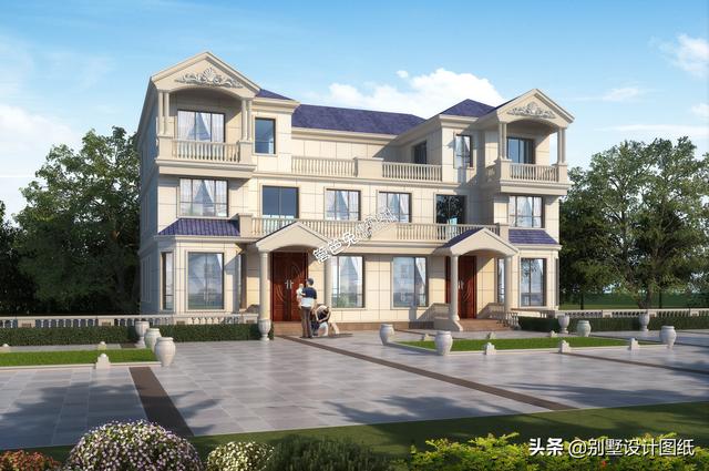 幾套新款兄弟雙拼效果圖外觀，想蓋雙拼的可以借鑒