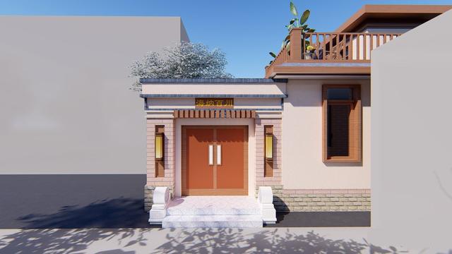 300多平父母養(yǎng)老別墅方案圖，僅花50萬(wàn)，庭院小池真好看