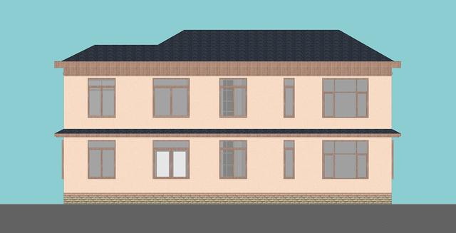 300多平父母養(yǎng)老別墅方案圖，僅花50萬(wàn)，庭院小池真好看