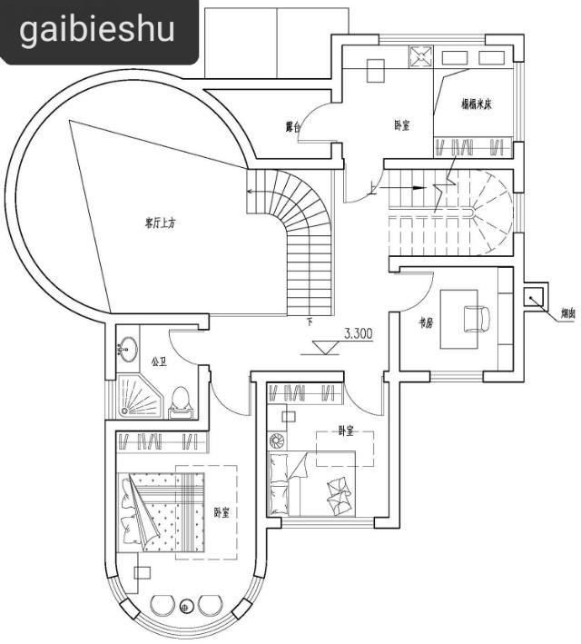 城堡級(jí)三層歐式別墅方案圖，住進(jìn)去你就是國王